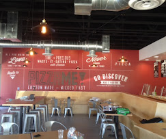 Pizza Restaurant Interior Mural in Tempe, AZ